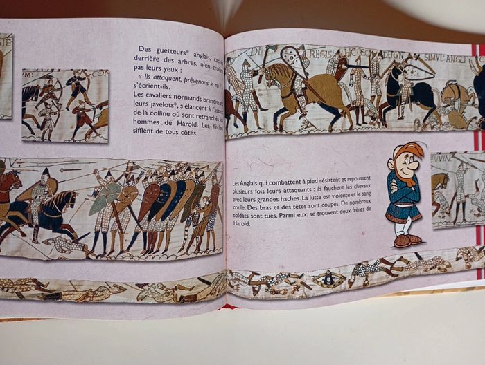 L'histoire d'une conquête: La tapisserie de Bayeux racontée aux enfants - photo numéro 7