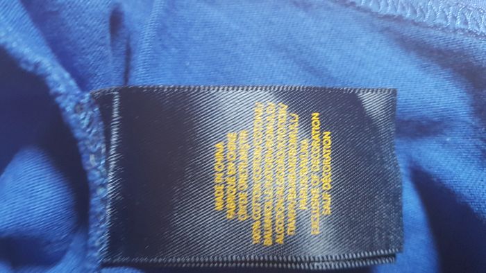 T shirt Ralph Lauren garçon bleu 4 ans - photo numéro 3