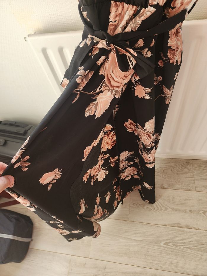Robe longue fleurie taille unique - photo numéro 3