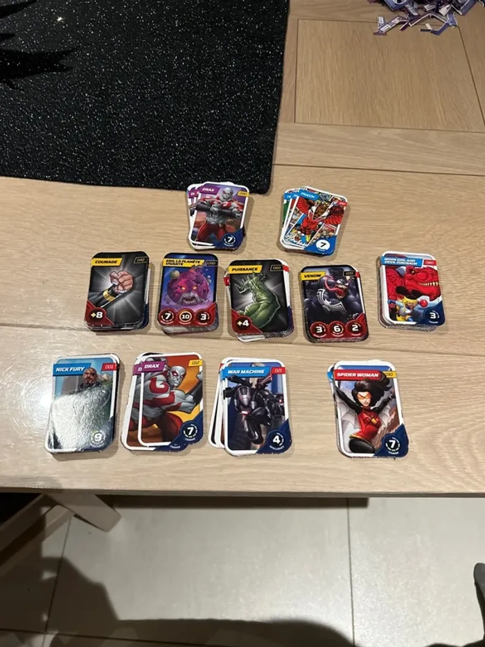 Cartes Marvel