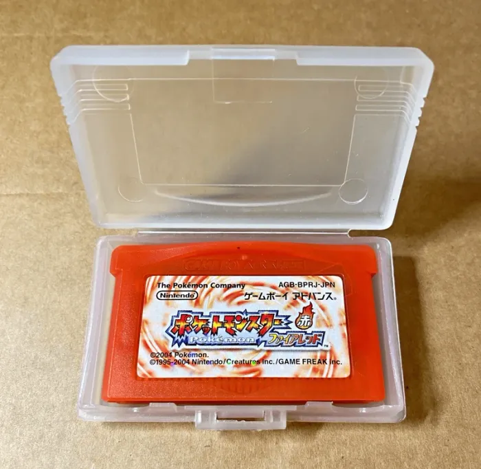 Nintendo - Pokémon Fire Red - Gameboy Advance GBA Japanese Version