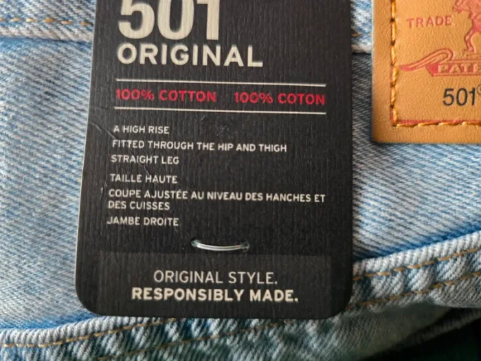 Levi's 501 original avec strass neuf - photo numéro 17