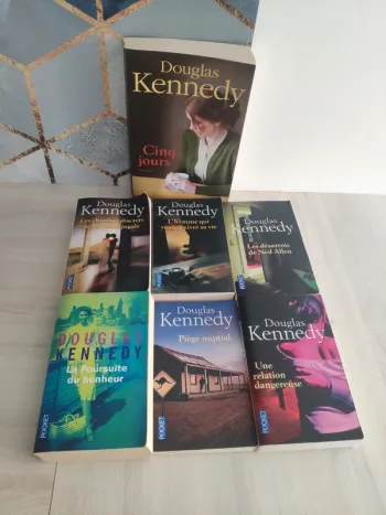 Lot 7 livres Kennedy cinq jours charmes vie conjugale Ned Allen bonheur relation piège homme