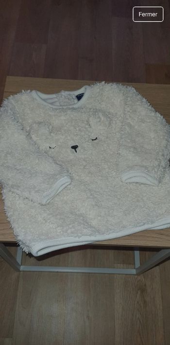 Pull chaud bebe