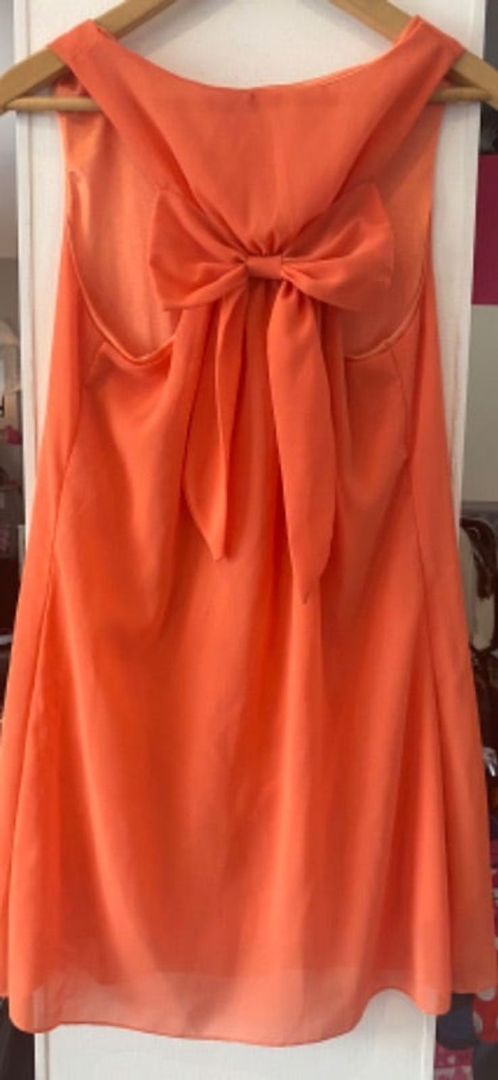 Robe doublée dos nu