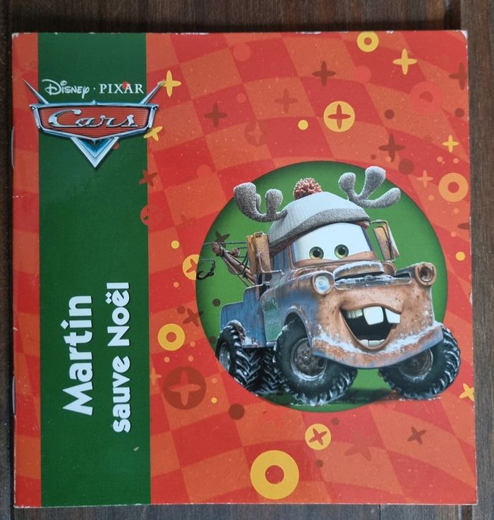 Livre Mon histoire du soir Cars  Martin sauve Noël