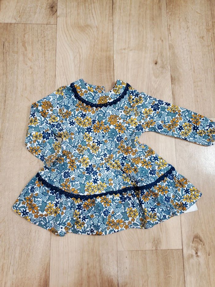 Robe fleurie chic 18 Mois