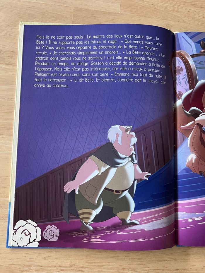 Livre Disney Audiocontes Magiques n°13 – La Belle et la Bête – Bon État (Sans Figurines) - photo numéro 8