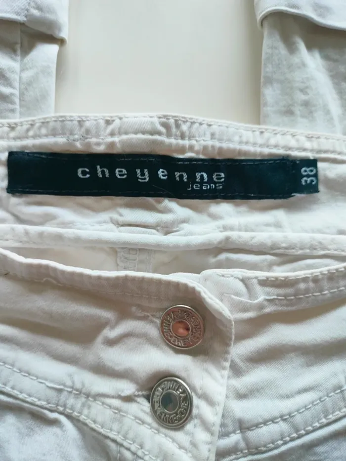 Pantacourt Crème Cheyenne M - photo numéro 2