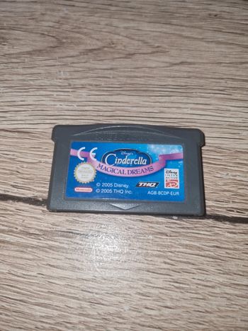 disney cinderella nintendo gba gameboy advance en loose