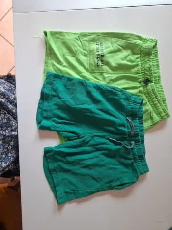 Short garcon lot de 2