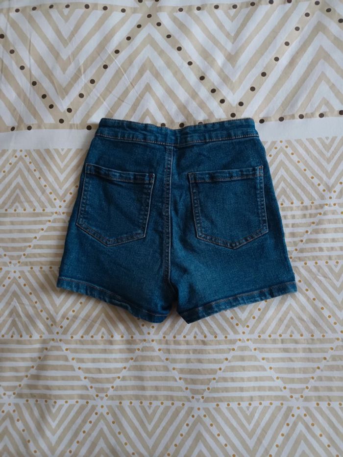 Short jean bleu foncé - photo numéro 2