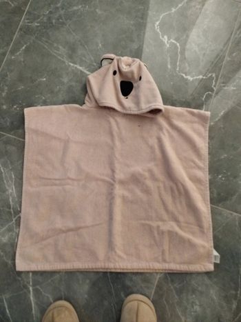 Serviette enfants cape de bain sortie de bain nounours