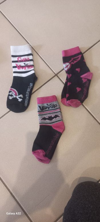 Chaussette chica vampiro 27-30