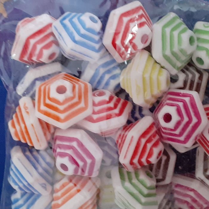Lot 2 paquets Perles fantaisie  multicolores - photo numéro 4