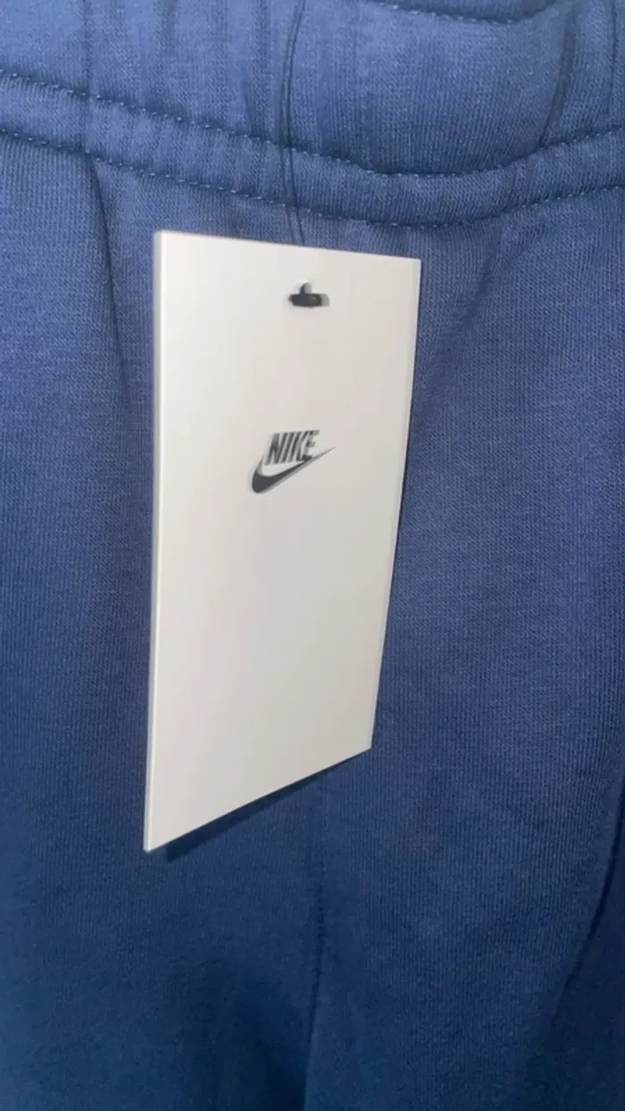 Jogging / Pantalon de survêtement Nike bleu marine, taille M, neuf - photo numéro 4