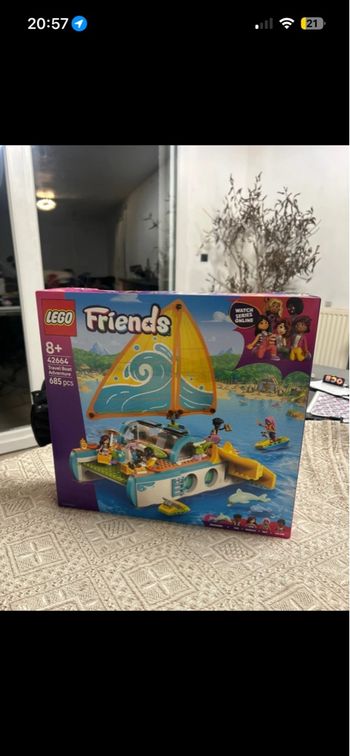 Lego Friends Gravel Boat 42664 neuf