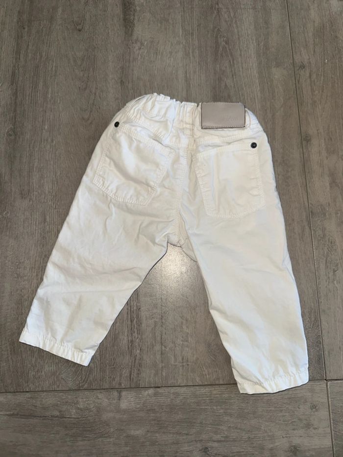 Pantalon blanc en toile Hugo boss - photo numéro 2