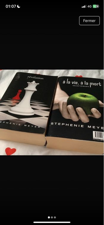 Twilight Révélation et Twilight à la vie à la mort 