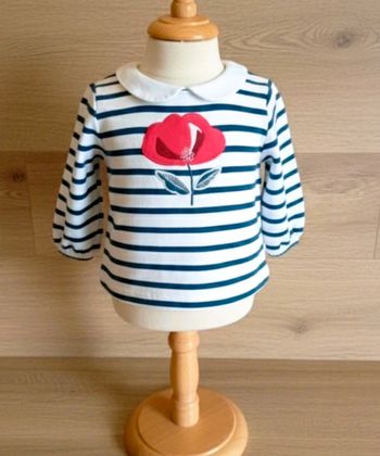 Pull marinière - 1 an - obaïbi