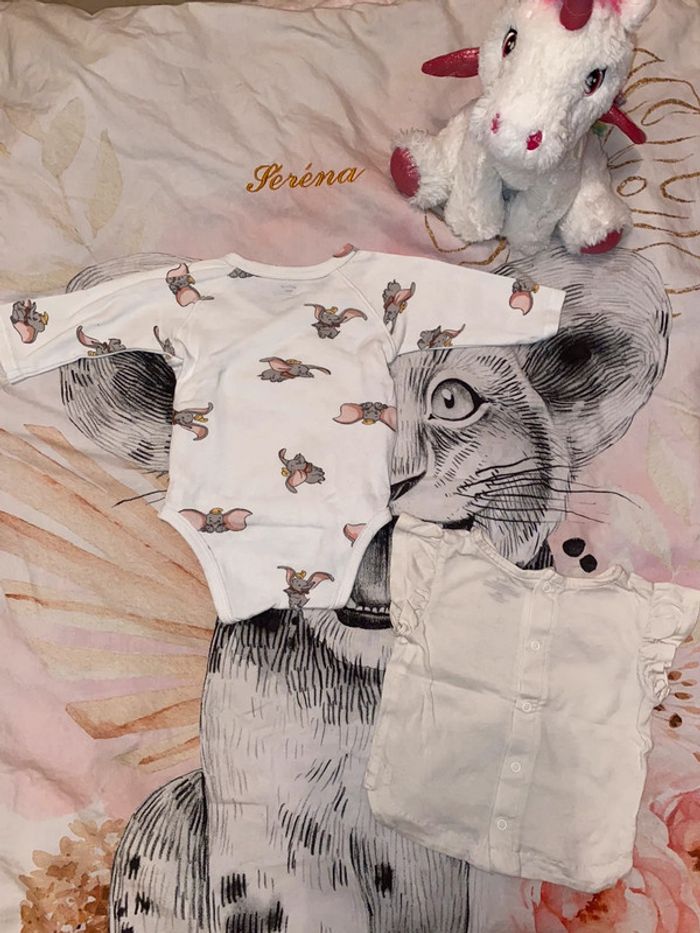 Ensemble Dumbo, 3 mois, Disney. - photo numéro 7
