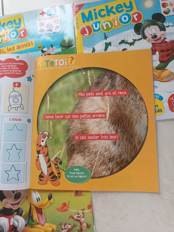 Lot de 4 magazines Mickey junior 3-6 ans - photo numéro 7