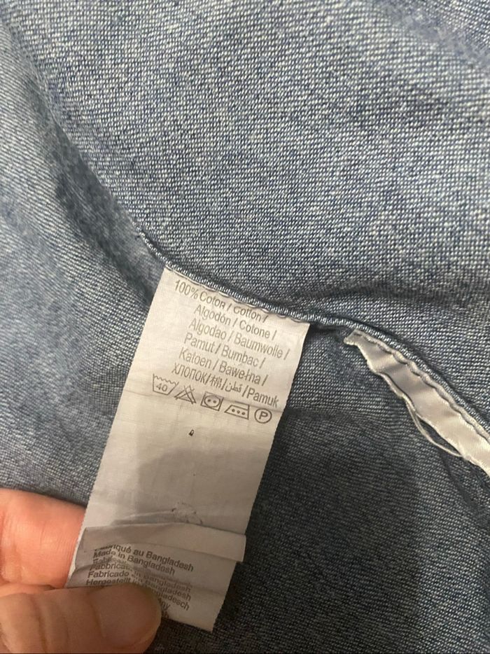 Chemise en jean - photo numéro 6