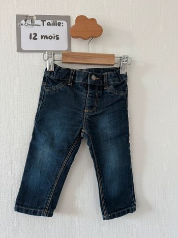 Jean bleu - taille 12 mois 🌼