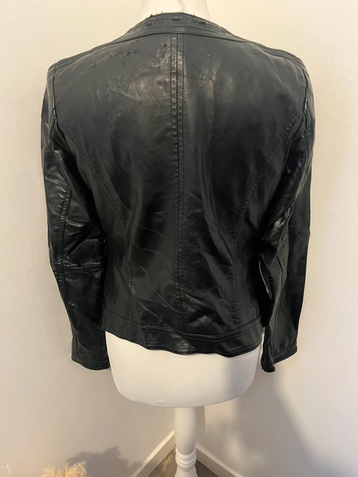 Blouson en simili cuir cache cache XS - photo numéro 3