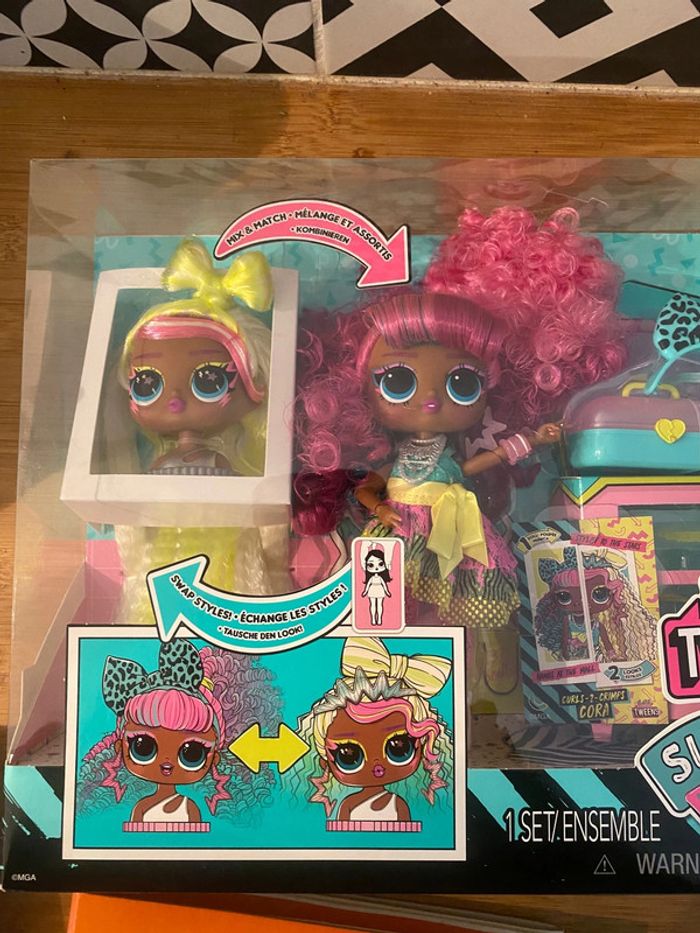 Lot poupées LOL Tweens Cora + Bailey + style my hair - photo numéro 6