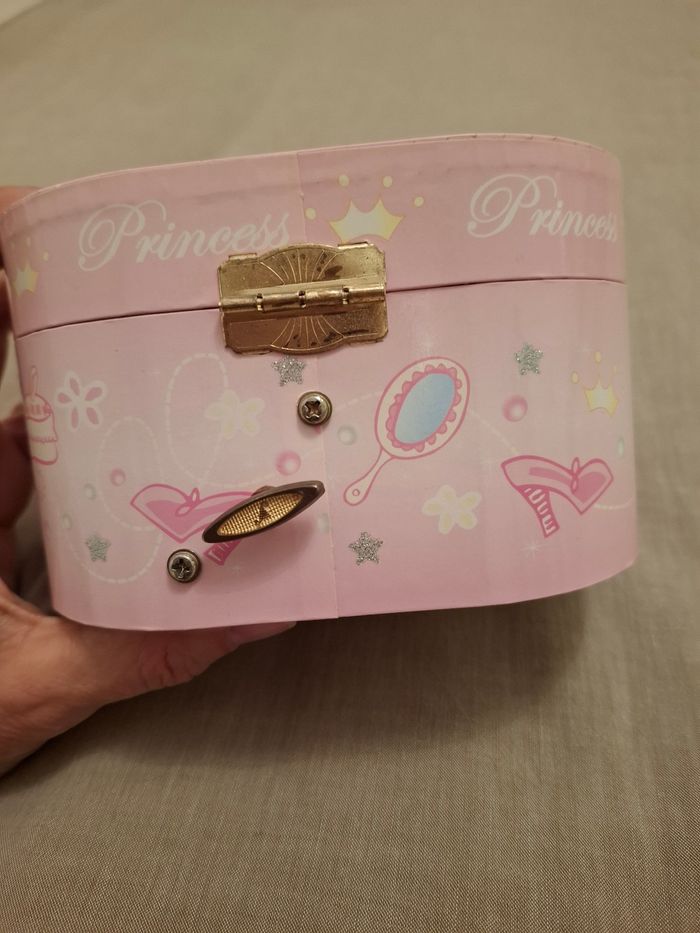 Boîte à musique paillettes princesse - photo numéro 2