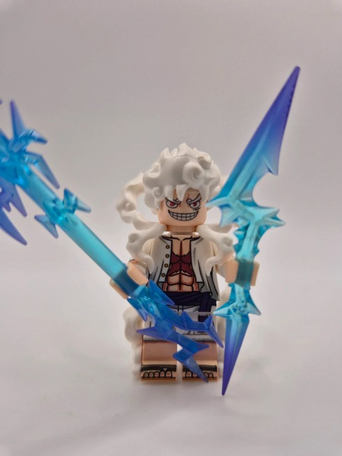 Figurine type lego Luffy One Piece - photo numéro 2