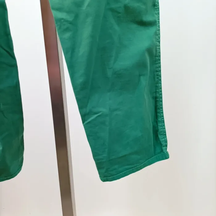 Pantalon droit vert en toile femme Taille 36 Carol - photo numéro 10