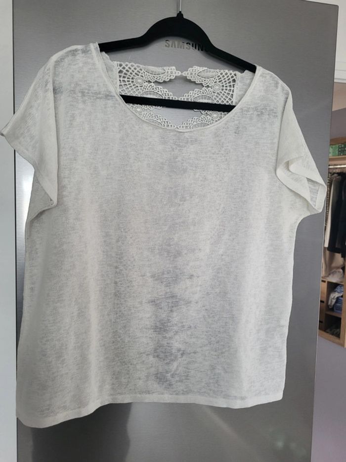 Haut blanc mim