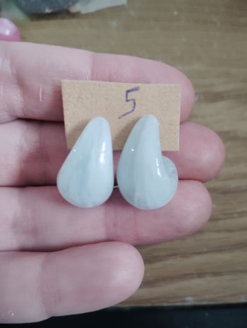 Boucles d'oreilles goutte d'eau 