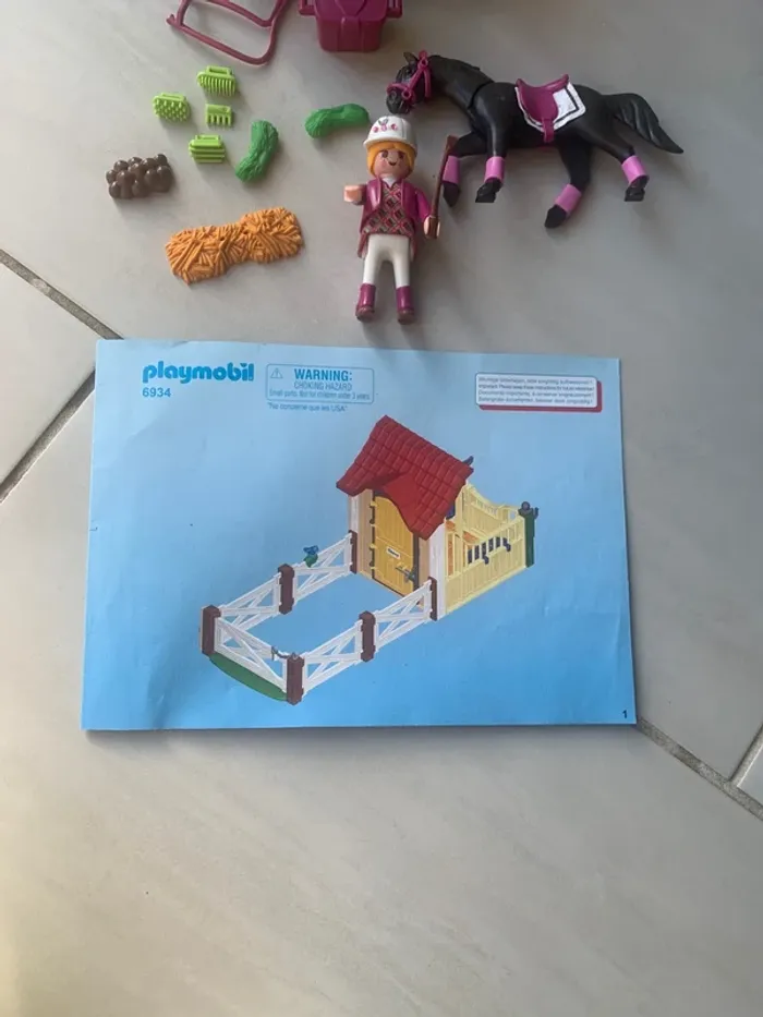 Box cheval playmobil 6934 - photo numéro 6