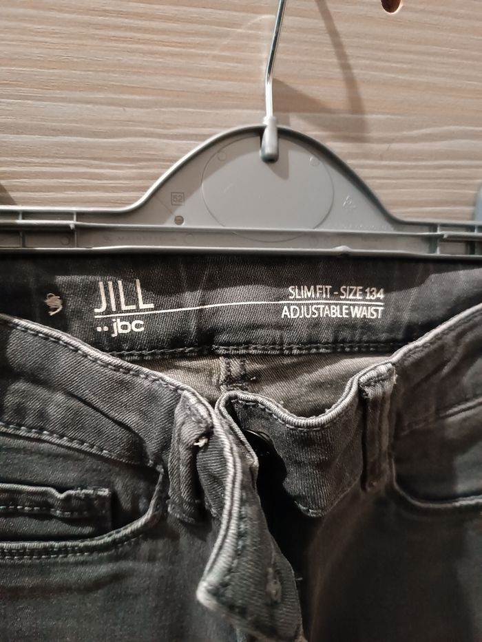 Jean gris coupe droite - photo numéro 2