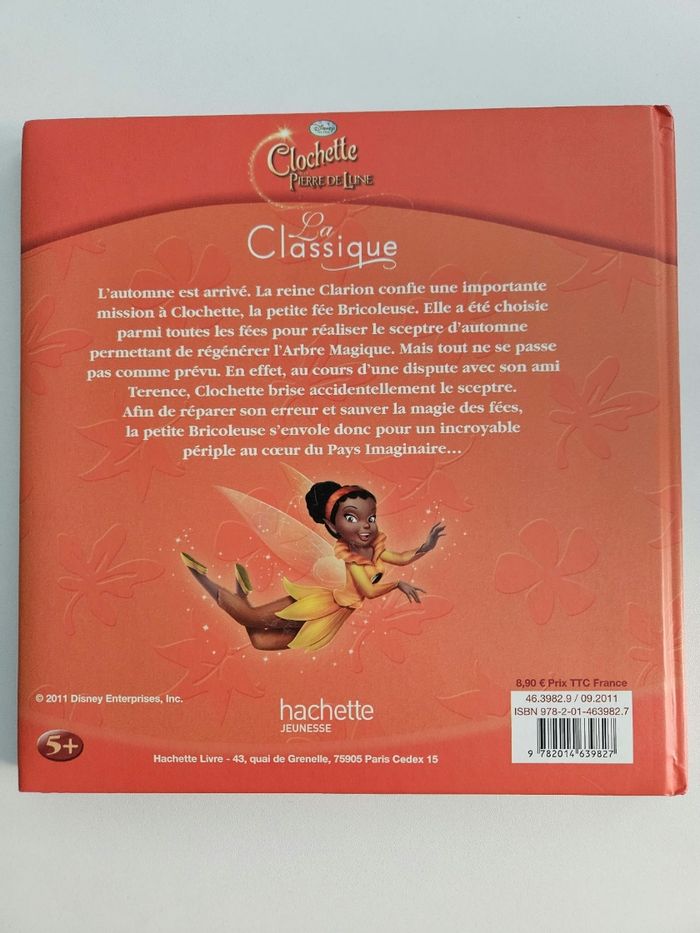 Livre Disney fée Clochette et Pierre de Lune - photo numéro 2