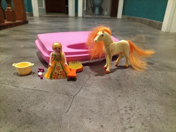 Valise playmobil Princesse cheval