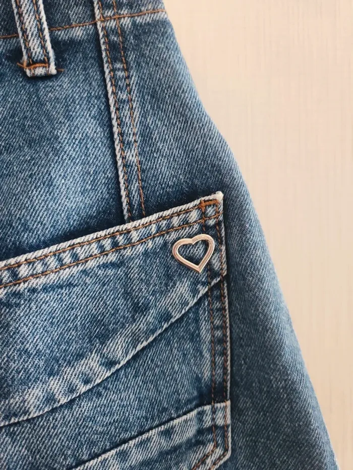Jupe en jean taille haute Please taille XS/S - photo numéro 7