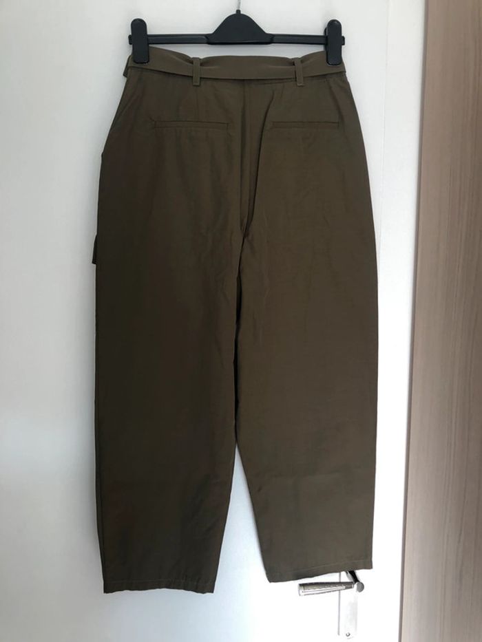 Superbe beau pantalon taille haute battle Zara neuf avec étiquette taille M - photo numéro 7