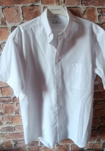 Chemise blanche courtes manches Jacques Heim