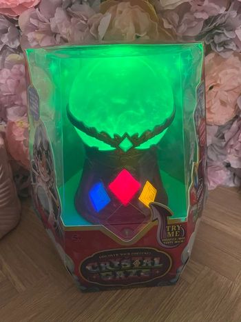 Boule crystal veilleuse