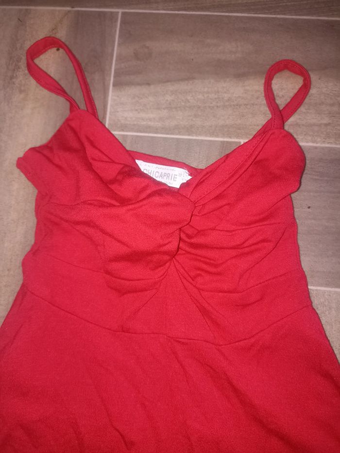 robe rouge chicaprie 8 ans - photo numéro 2