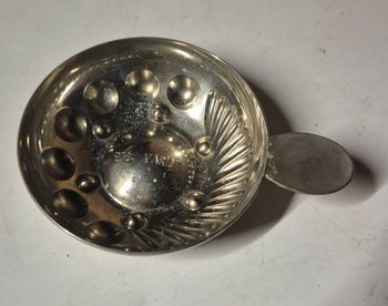 tastevin vintage VARIOT coupe de dégustation vin 8.5cm métal sommelier