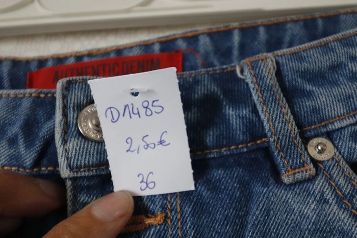 D1485 - jupe en jeans taille 36 - photo numéro 3