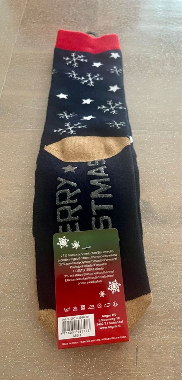 Chaussette de Noël renne - photo numéro 2