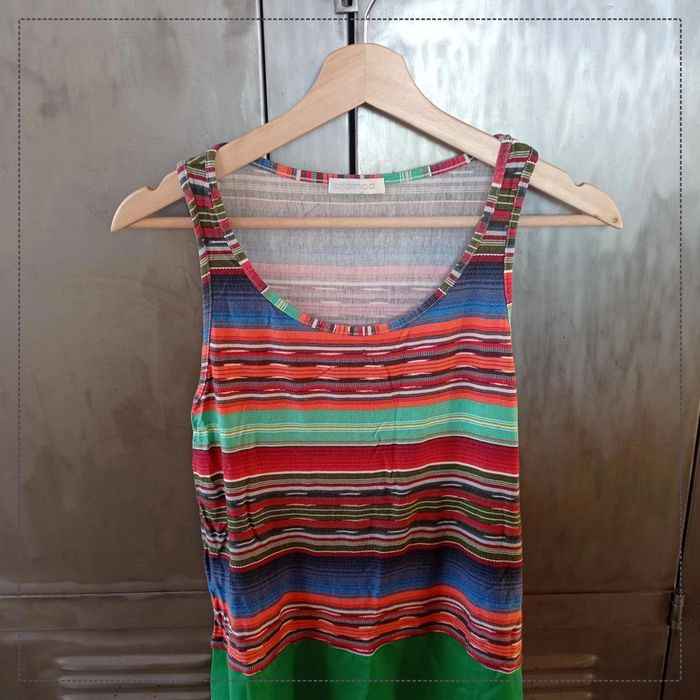Débardeur multicolore taille S bon état Promod - photo numéro 3
