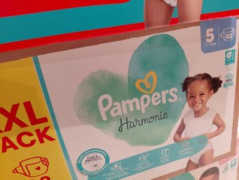Pampers xxl pack harmonie taille 5 