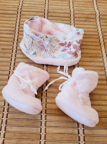 Tour de cou et chaussons